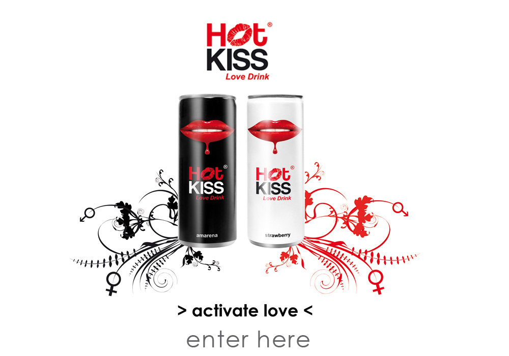 HOT KISS - the new Love Drink makes Germany fall in love